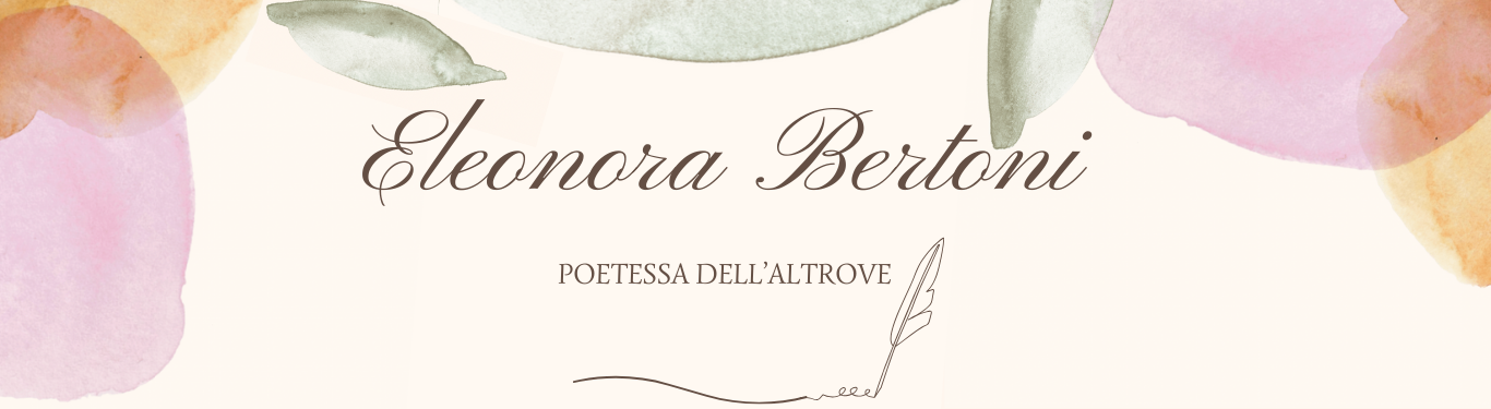 acquerello a tema multicolore astratto logo personale della poetessa eleonora bertoni scrittrice di poesia dell altrove